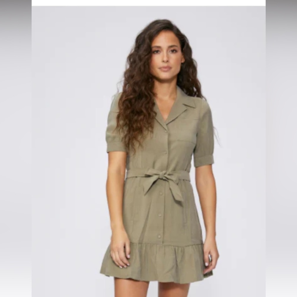 Paige Mayslie button up shirt dress NEW w/out tags Small